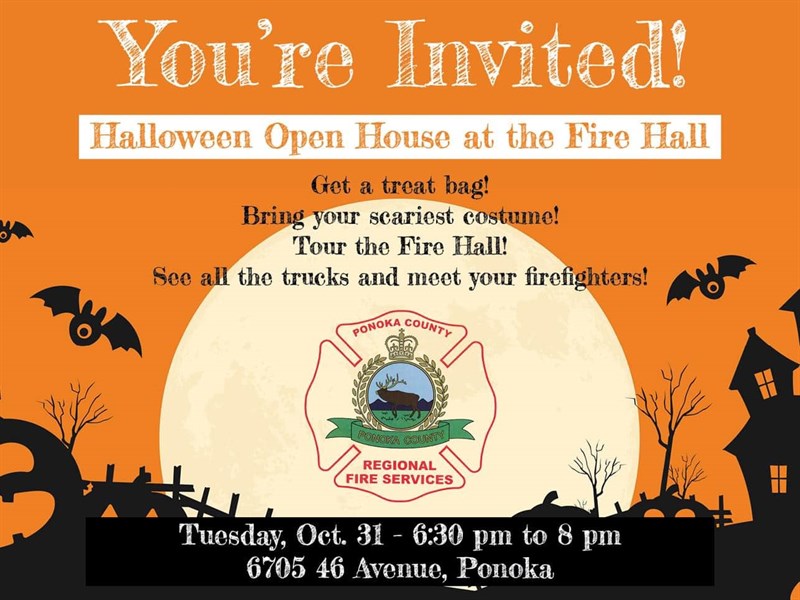 Halloween Open House at the Fire Hall