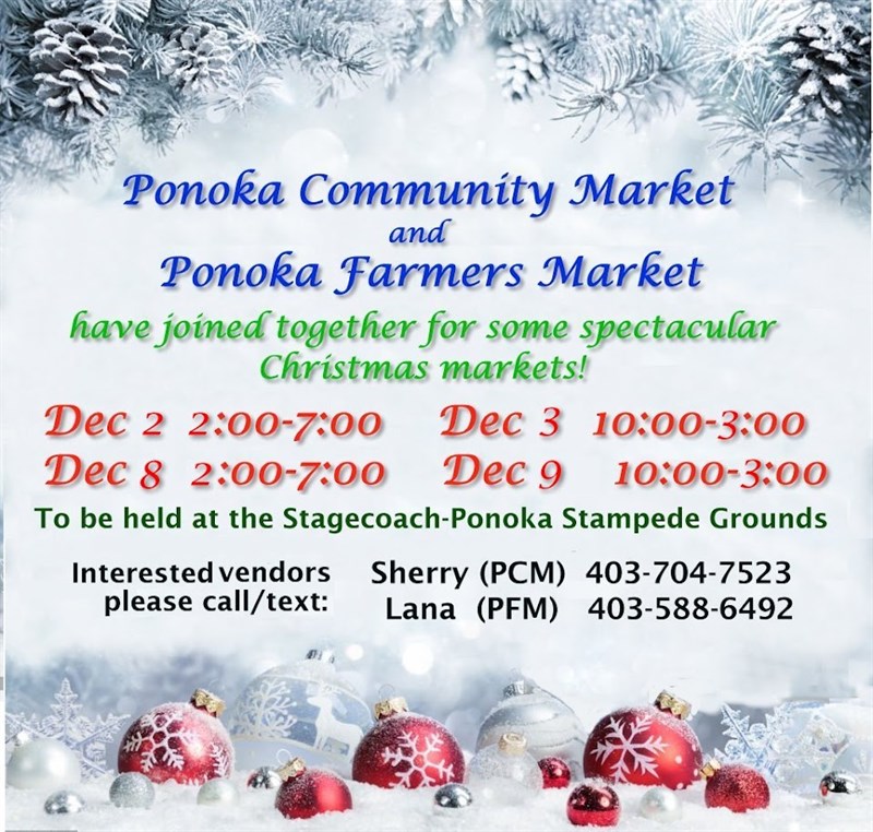 Christmas Market (Farmers Market and Community Market)