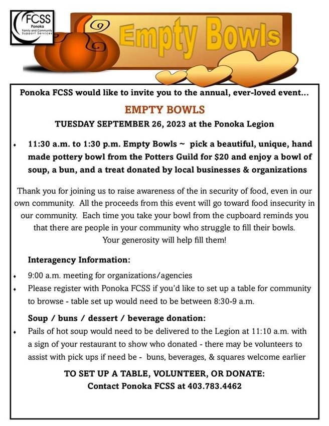 Empty Bowls