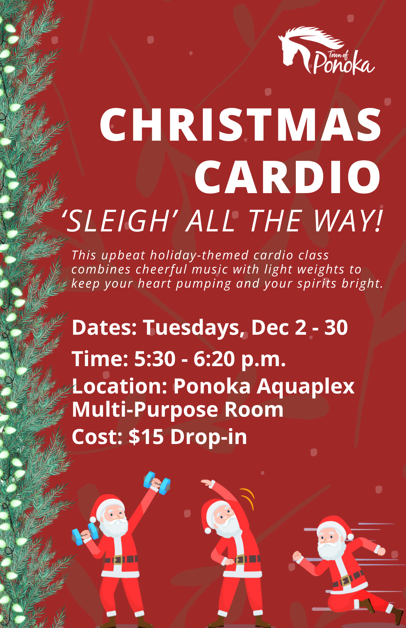Christmas Cardio Poster