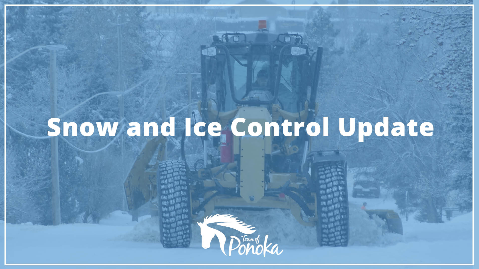 Snow and Ice Control Update